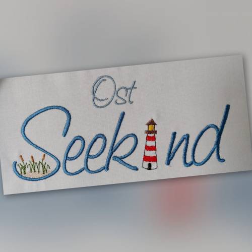 OstSeekind Stickdatei in 3 Größen