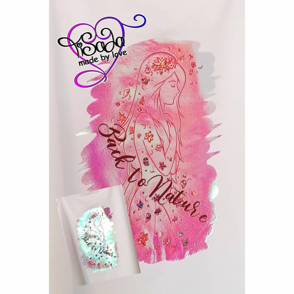 TiSaJa - Set Plotterdatei und Digistamp "Back to Nature" SVG DXF PNG Digipapier Sayings Sprüche Frühling Bild 3