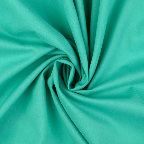 Baumwolle Baumwollstoff Webware uni  smaragd Öko-Tex-Standard 100 (1m/7,-€)