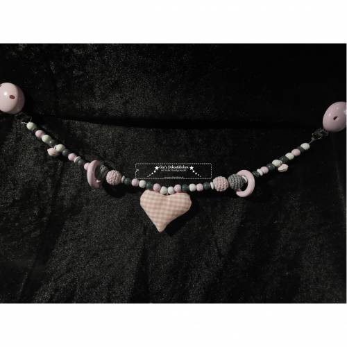 Schnullerkette Kinderwagenkette Set