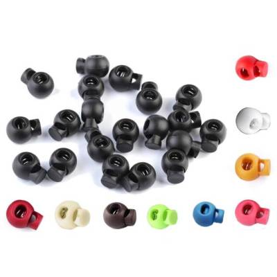 Kordel Stopper 2Stk. Rund 15x19mm