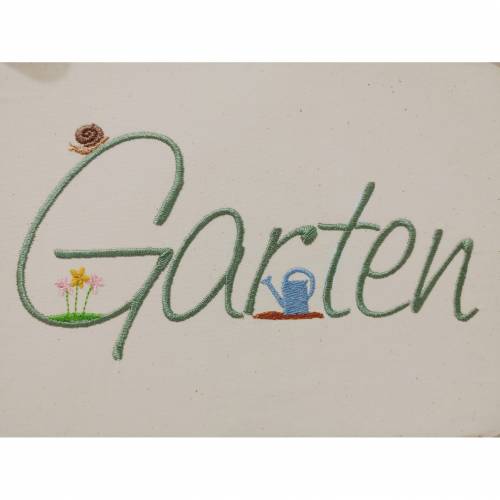 Garten Stickdatei NadelSprünge