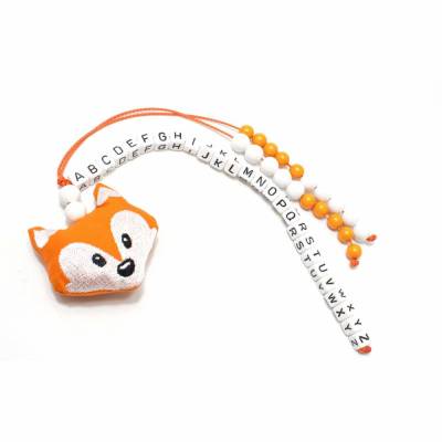 Fuchs ABC Kette + Rechen Kette, Einschulung, Erstklässler, Schultüte