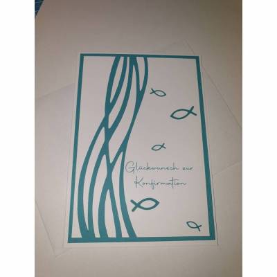 Karte zur Konfirmation 