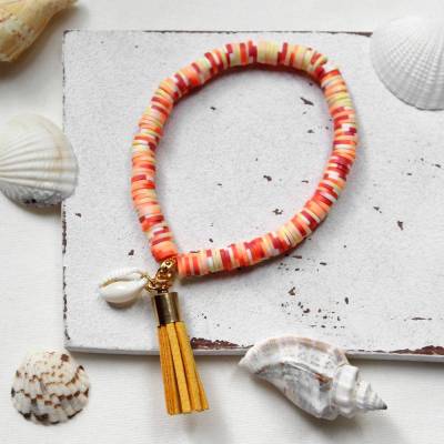 Beach Vibes • Armband Muschel | Armschmuck | Geschenke für Frauen | Freundin | Schwester | Mama