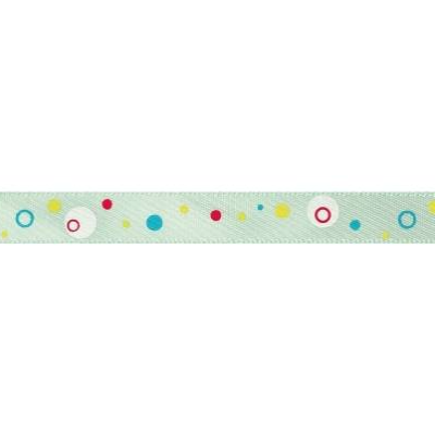 Motivband Design-Punkte mint, selbstklebend