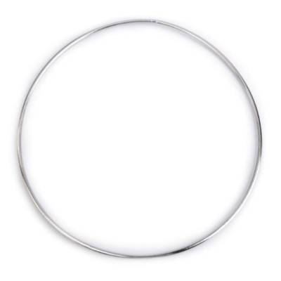 Drahtring weiß 30cm für Traumfänger