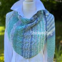 Strickanleitung Lizas Kleines Sommertuch