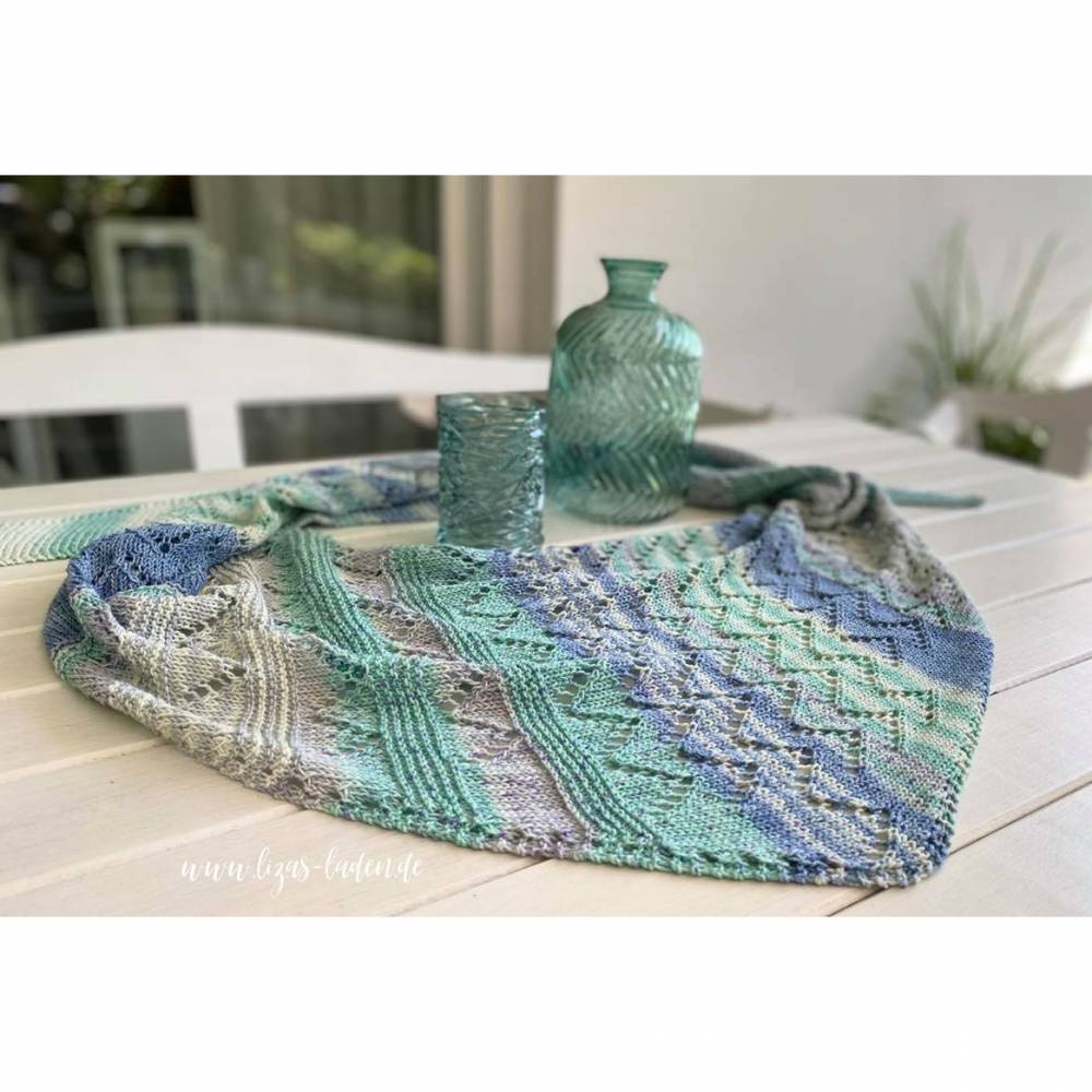 Strickanleitung Lizas Kleines Sommertuch Bild 9