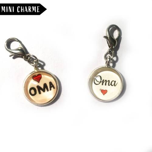 Oma Mini Charmes Anhänger