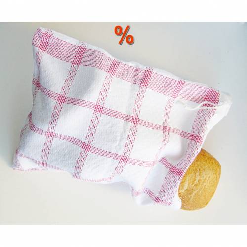 Brotbeutel, Brötchenbeutel, Semmel-Beutel, 24 x 30 cm, Baumwoll-Beutel Brot, Brot-Tasche, Zuziehbeutel Brötchen