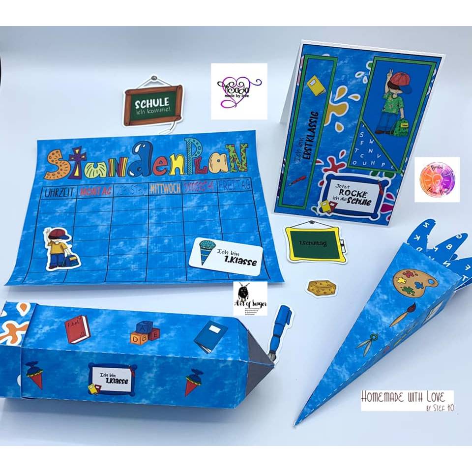 Großes Digiset "Schule", PNG Bild 5