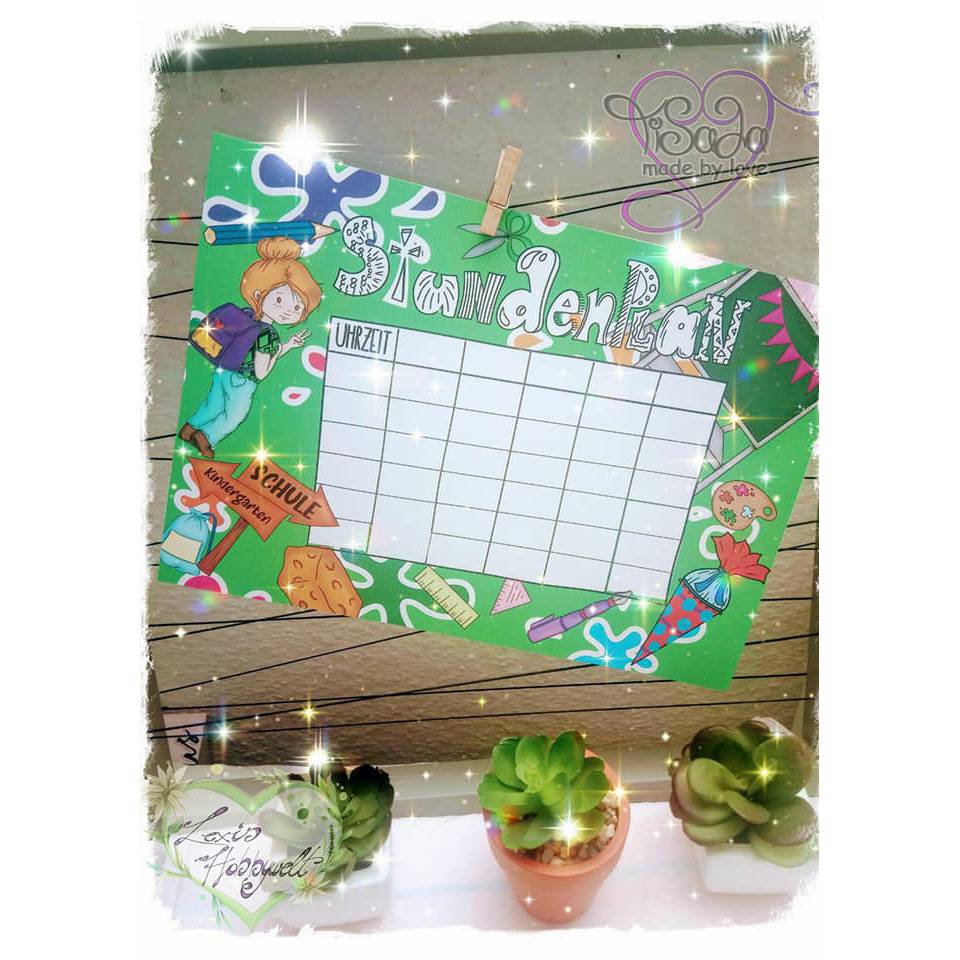 Großes Digiset "Schule", PNG Bild 6