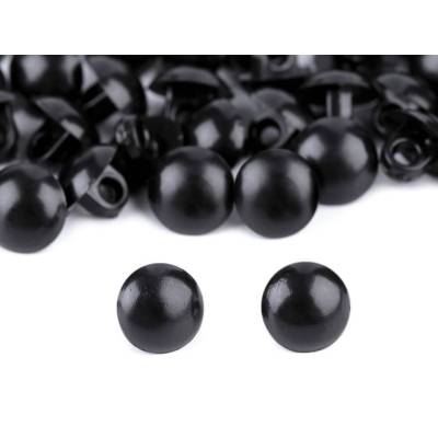 Sicherheitsaugen mit Öse zum annähen 7 mm schwarz