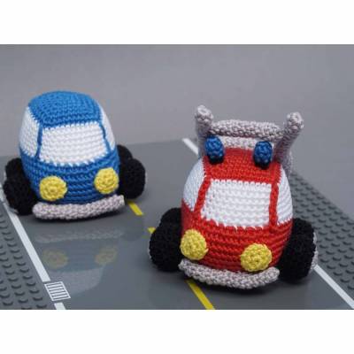 Häkelanleitung für das Auto & das Feuerwehrauto