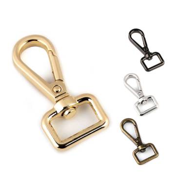 Karabiner 15mm Schwarz Silber Gold Altmessing