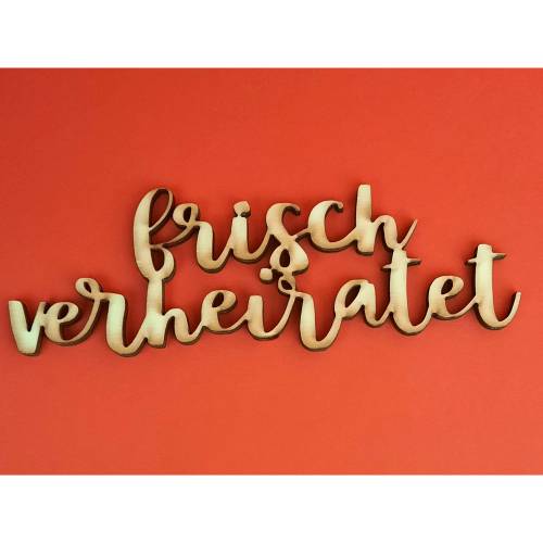 Lasercut Schriftzug "Eigener Text" zum personalisieren