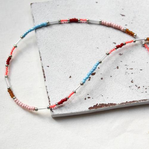 Juline • Halskette Perlen | Halsschmuck | Geschenkidee Frau | Freundin | Schwester | Mama