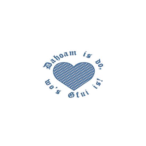 Stickdatei Bayern Spruch 3 Größen 10x10, 13x18, 16x26 cm Rahmen und in verschiedenen Formaten