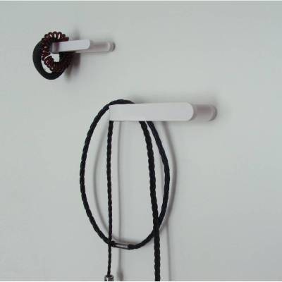 Wanddiener - Halter für Accessoires, Weiss