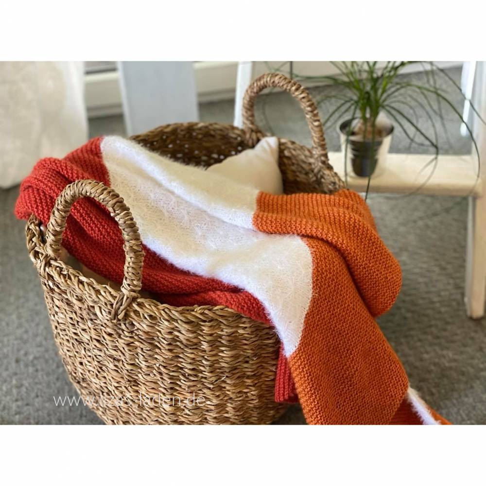 Strickanleitung Lizas Color Blocking Tuch Bild 8