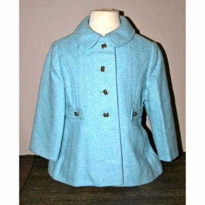 Vintage Kindermantel Lagerfund ungetragen 1960 Gr. 92