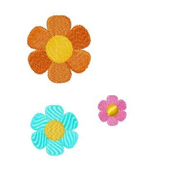 Stickdatei Schmetterling und Blumen 100x76  181x140 mm Bild 3