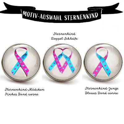 Erinnerungsschleife Sternenkind Maxi Pin