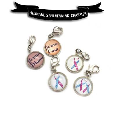 Erinnerungsschleife Sternenkind Mini Charmes