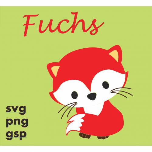 Plotterdatei Fuchs gsp, svg, png