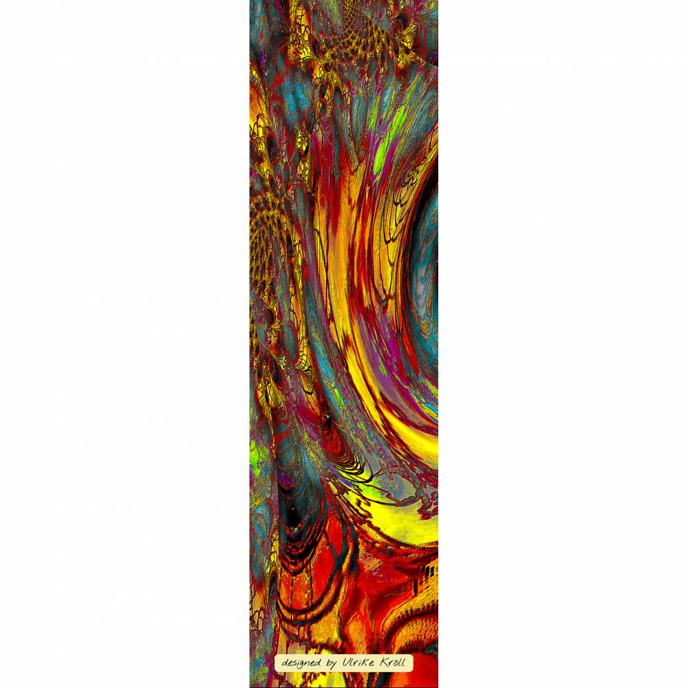 Lesezeichen - „Lebenskraft - 1“ – Design  Ulrike Kröll Bild 1