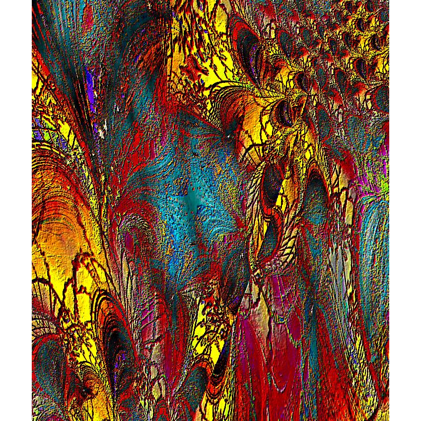 Lesezeichen - „Lebenskraft - 1“ – Design  Ulrike Kröll Bild 2