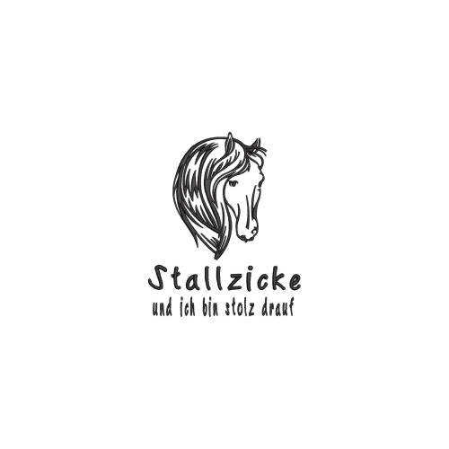Stickdatei Stallzicke 3 Größen  10x10, 13x18,16x26 Rahmen