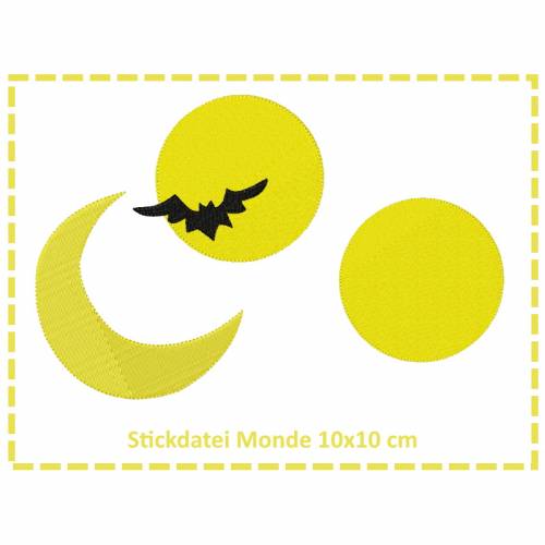 Stickdateien Monde123 10x10