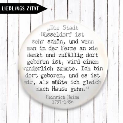 Zitat Heinrich Heine Magnet