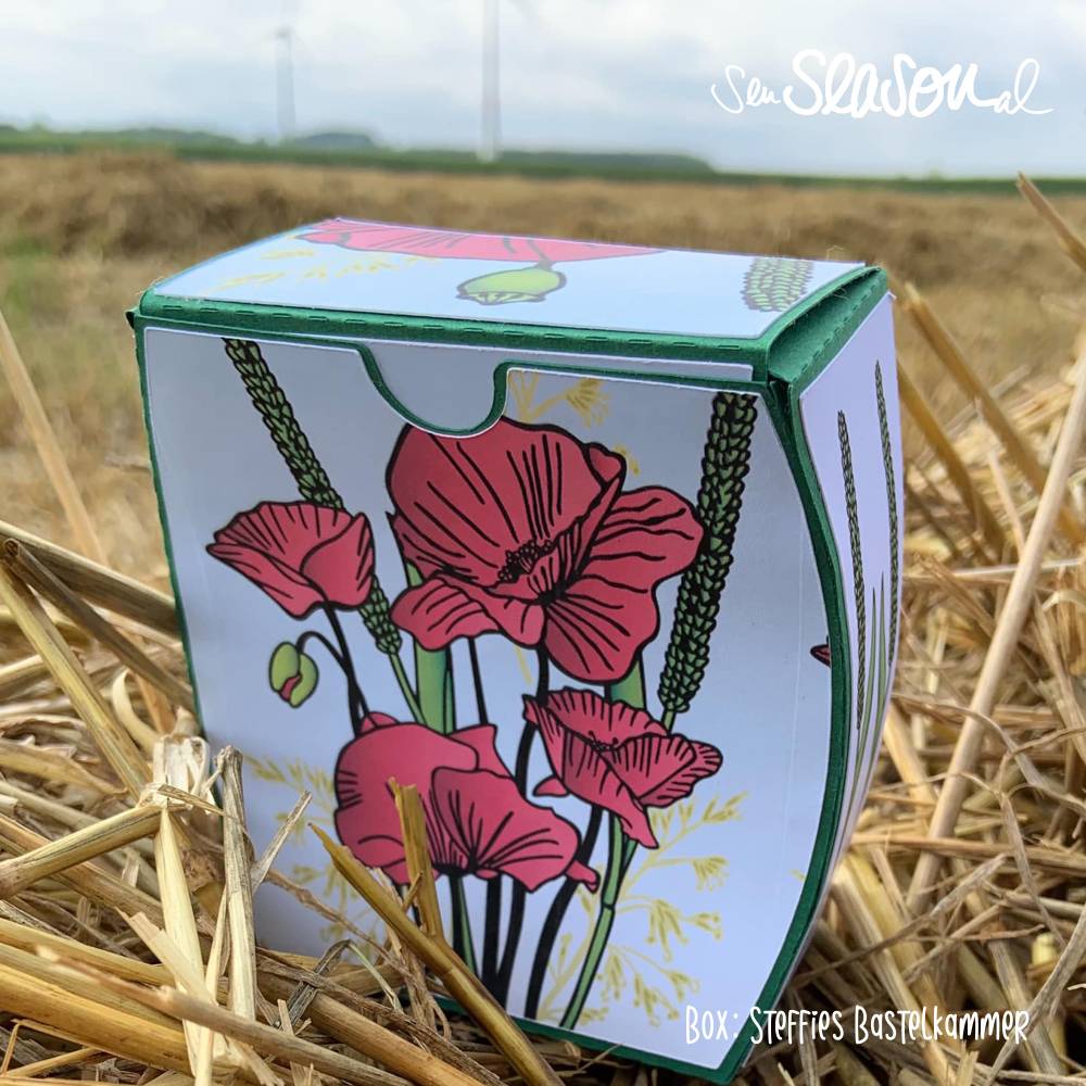 Plotterdatei Mohnblumen, Mohnblüte mit Stempel, Blumen-Bouquet mit Mohn, Folienplott und Digistamp von senSEASONal Bild 10