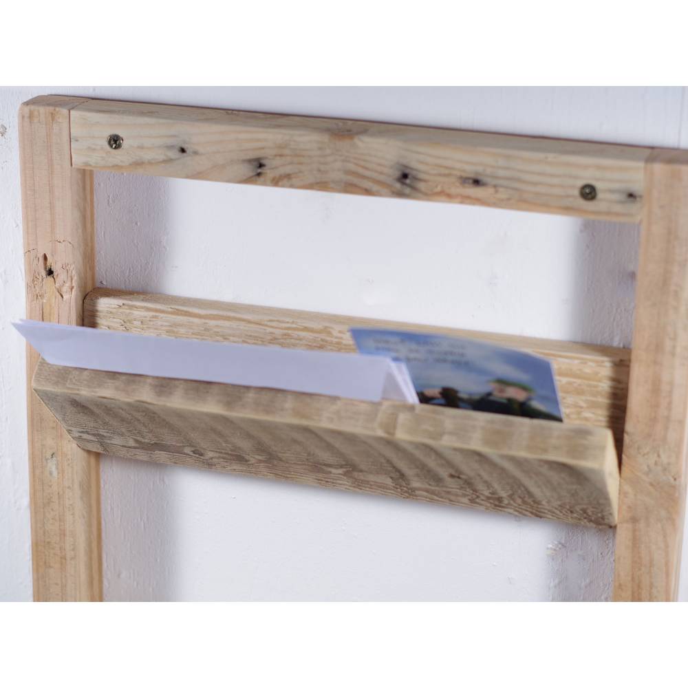 Flurregal, Wandregal aus Paletteholz, Holzregal, Palettenholz Regal, Wohndeko, deko, Palettenmöbel, einzigartig, Holz Bild 4