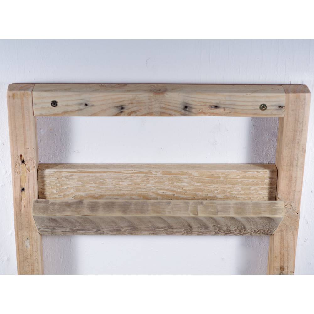 Flurregal, Wandregal aus Paletteholz, Holzregal, Palettenholz Regal, Wohndeko, deko, Palettenmöbel, einzigartig, Holz Bild 9