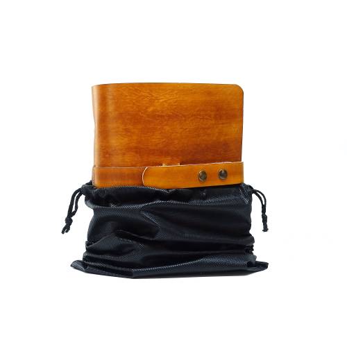 Ringbuch aus Rindsleder A5 - OX Office Bonny Lion Raw by Vickys World 