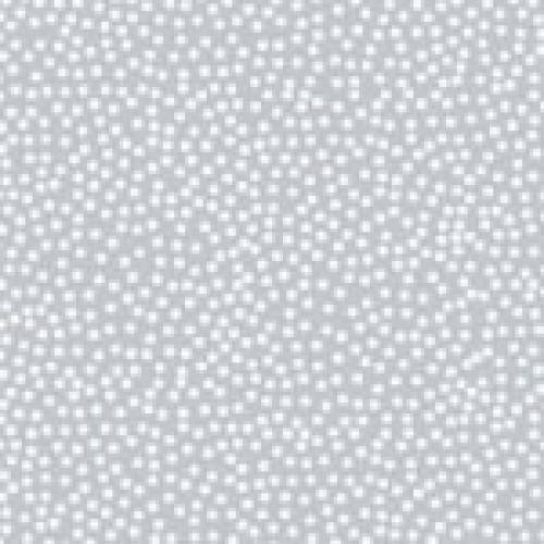 Hell grauer Patchworkstoff hell grau mit kleinen Pünktchen in weiß reine Baumwolle Patchwork Nähen Quilten Deko