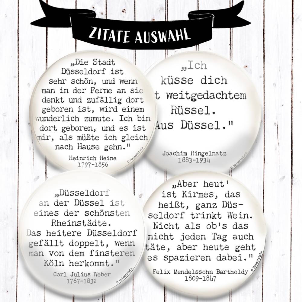 Zitat Joachim Ringelnatz Magnet Bild 3