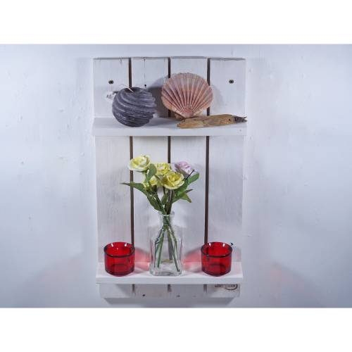 Palettenmöbel, einzigartig, Holz, Wohndeko, deko, Holzregal, Palettenholz Regal, Regal für Vasen, Wandregal aus Palette