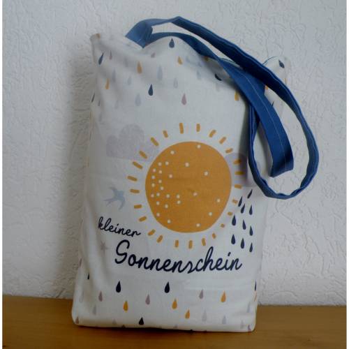 Kindergartentasche aus Canvas / Wechselwäsche / Schule / Kindergarten / Besuch bei Oma und Opa / personalisierbar