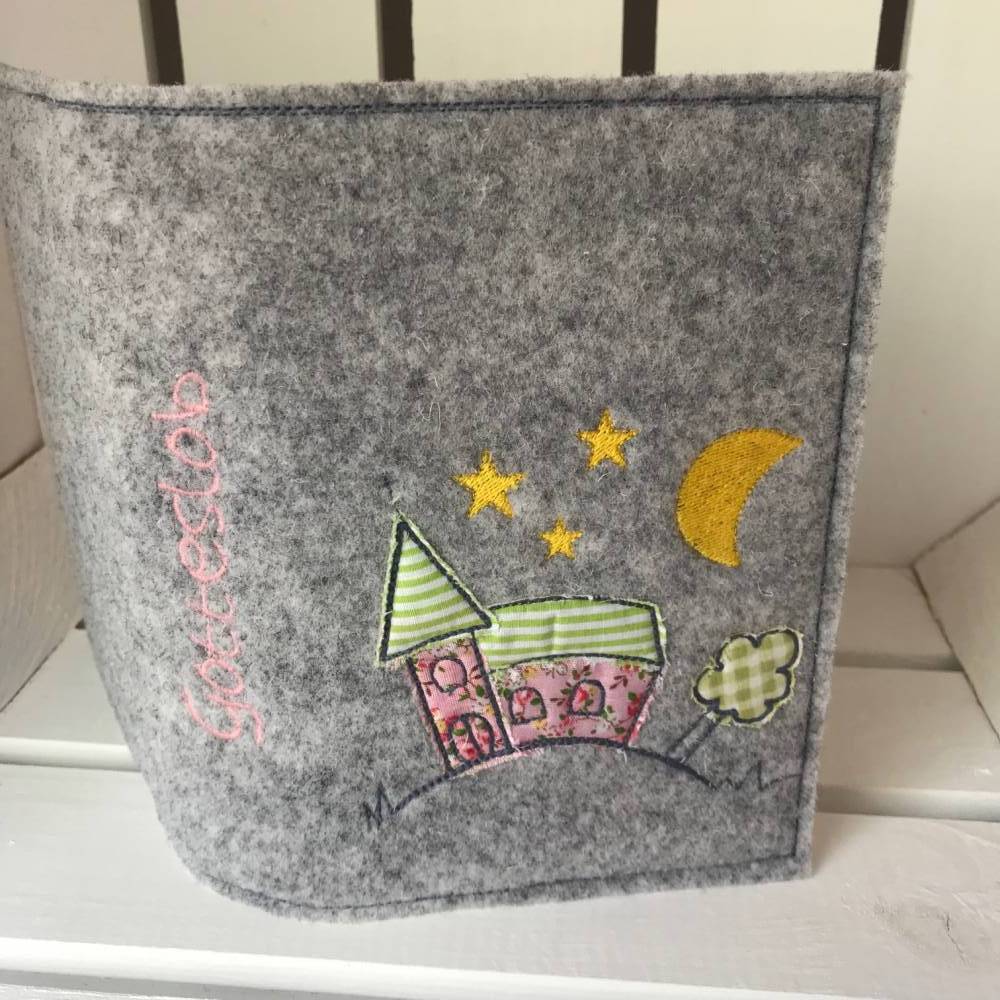 Gotteslobhülle aus Wollfilz - Gotteslobeinband - Schutzhülle für das Gotteslob - Personalisierbar - Bild 2