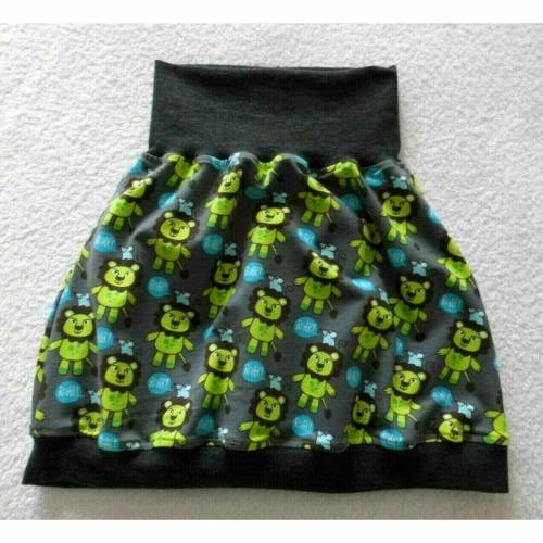 Rock  Ballonrock  Mitwachsrock  Löwe und Maus  Anthrazit