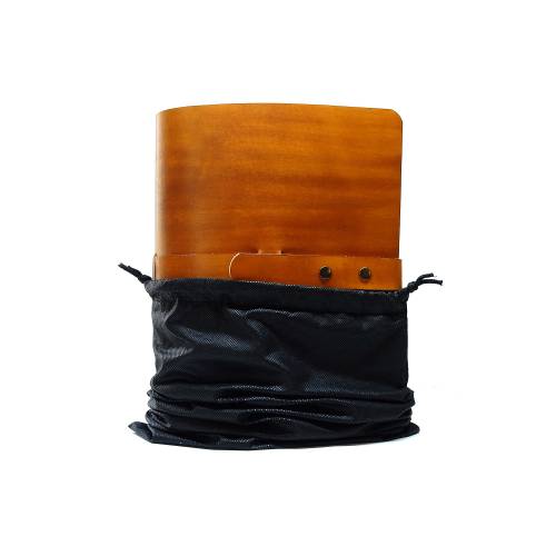 Ringbuch aus Rindsleder A4 - OX Office Bonny Lion Raw by Vickys World 