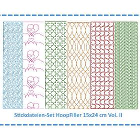 Stickdateien Set HoopFiller 15x24 Vol. II