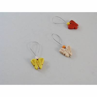Maschenmarkierer 3er Set Butterfly No 2