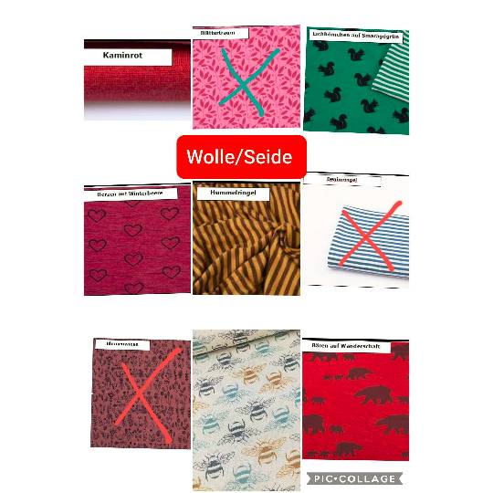 Beinstulpen aus Wolle/Seide für Babys und Kleinkinder Größe 2 (passend für kl. Speckbeinchen ab 4 Monaten bis ca 1,5/2 J Bild 6