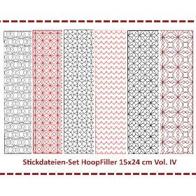 Stickdateien Set HoopFiller 15x24 Vol. IV